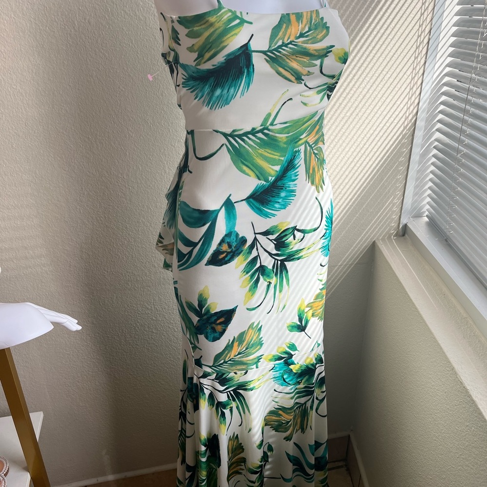 Tropical long dress